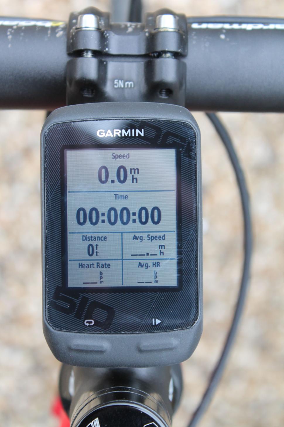 Garmin edge 510 heart rate online monitor